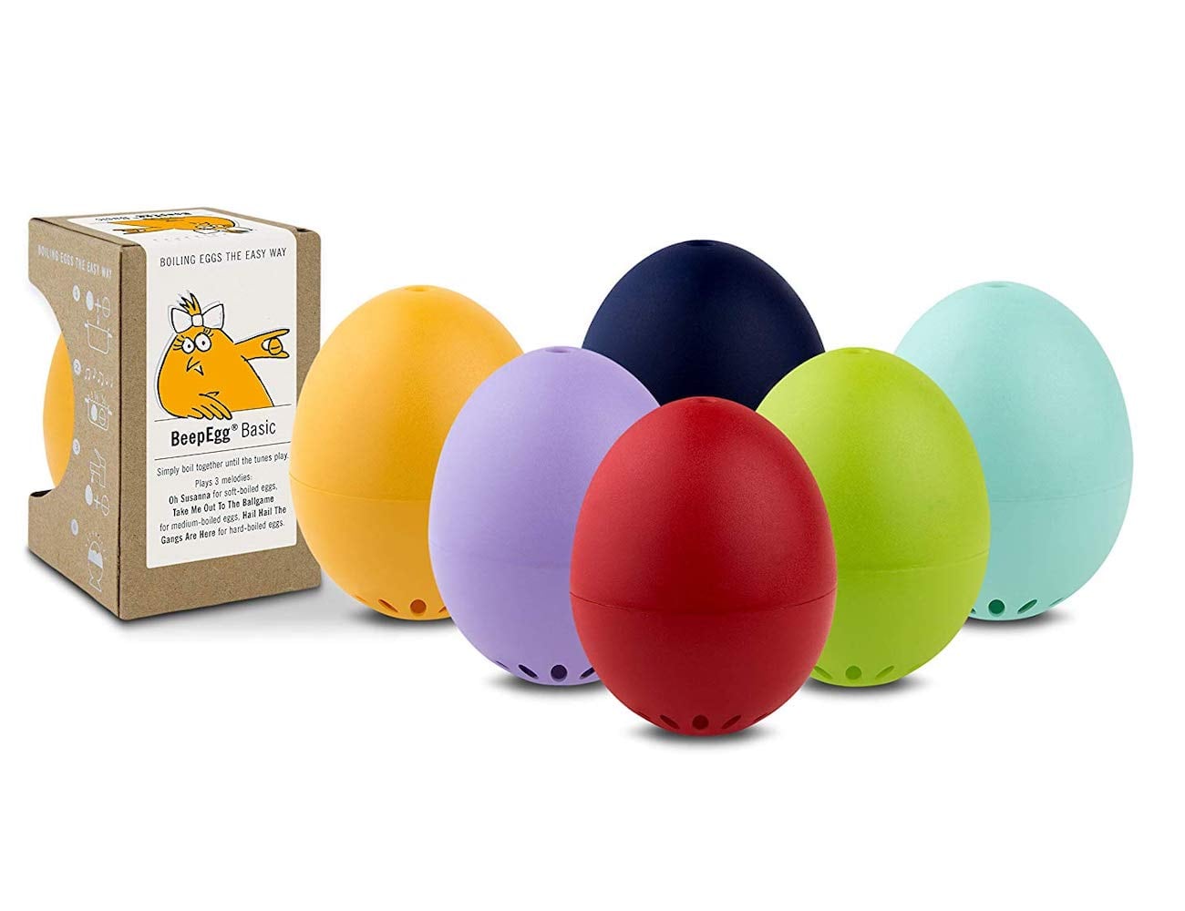 BeepEgg，Boiled egg timer，yellow，