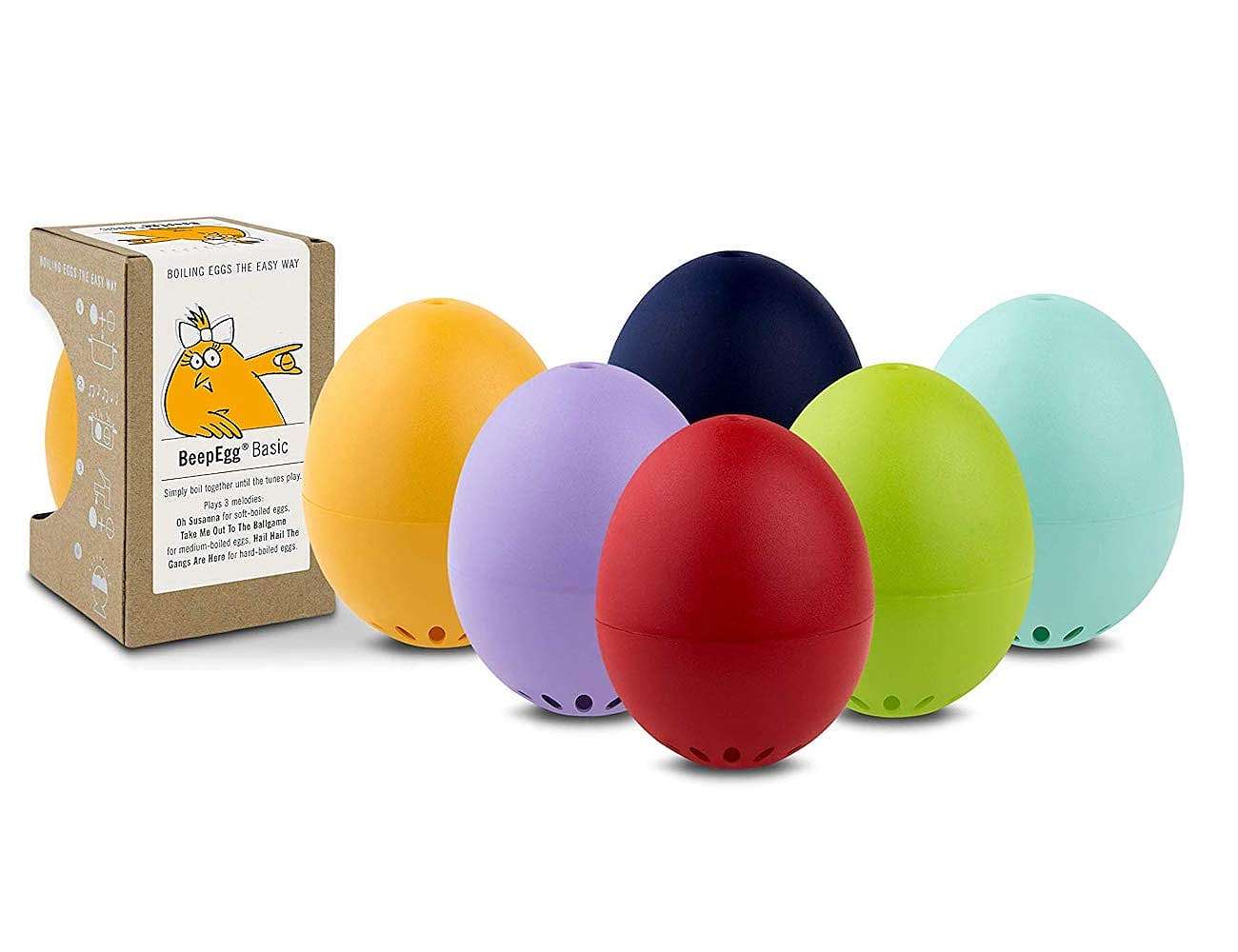BeepEgg，Boiled egg timer，yellow，