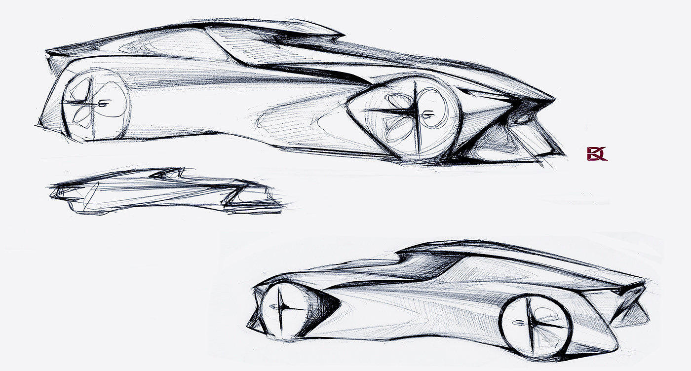 Concept Car，high-end, sophisticated and classy，energy conservation，