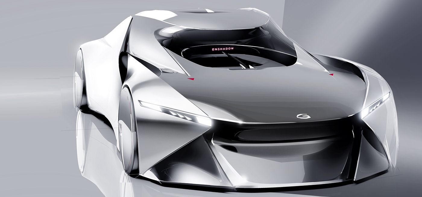 Concept Car，high-end, sophisticated and classy，energy conservation，