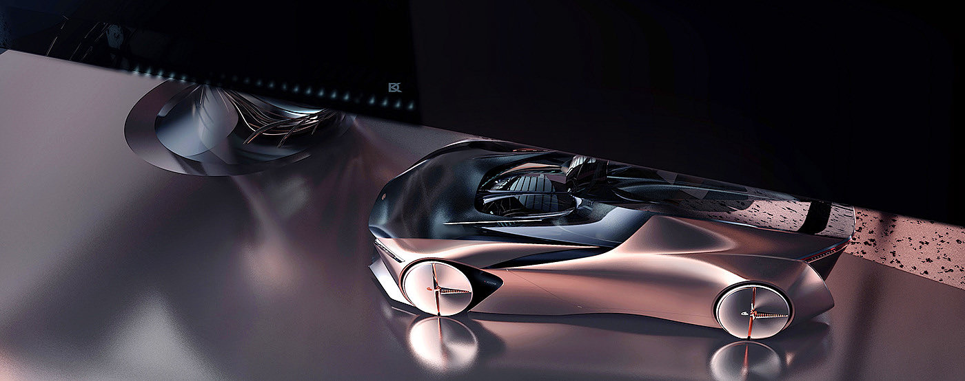 Concept Car，high-end, sophisticated and classy，energy conservation，