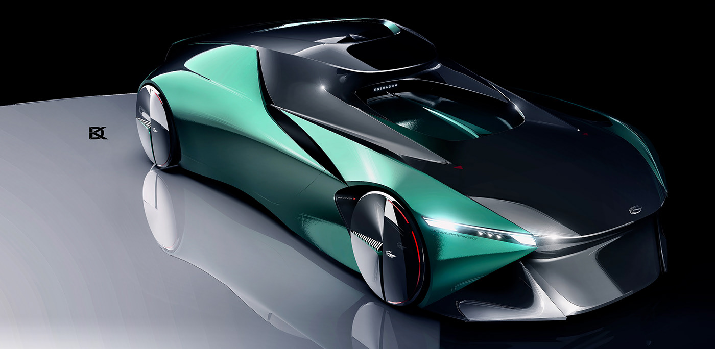 Concept Car，high-end, sophisticated and classy，energy conservation，