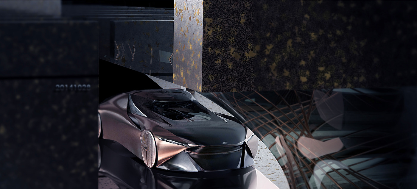 Concept Car，high-end, sophisticated and classy，energy conservation，