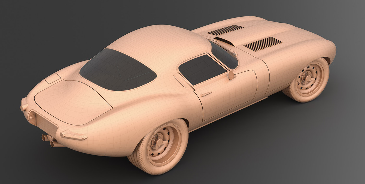 Eagle E，cgi，modeling，jaguar，Jaguar，automobile，