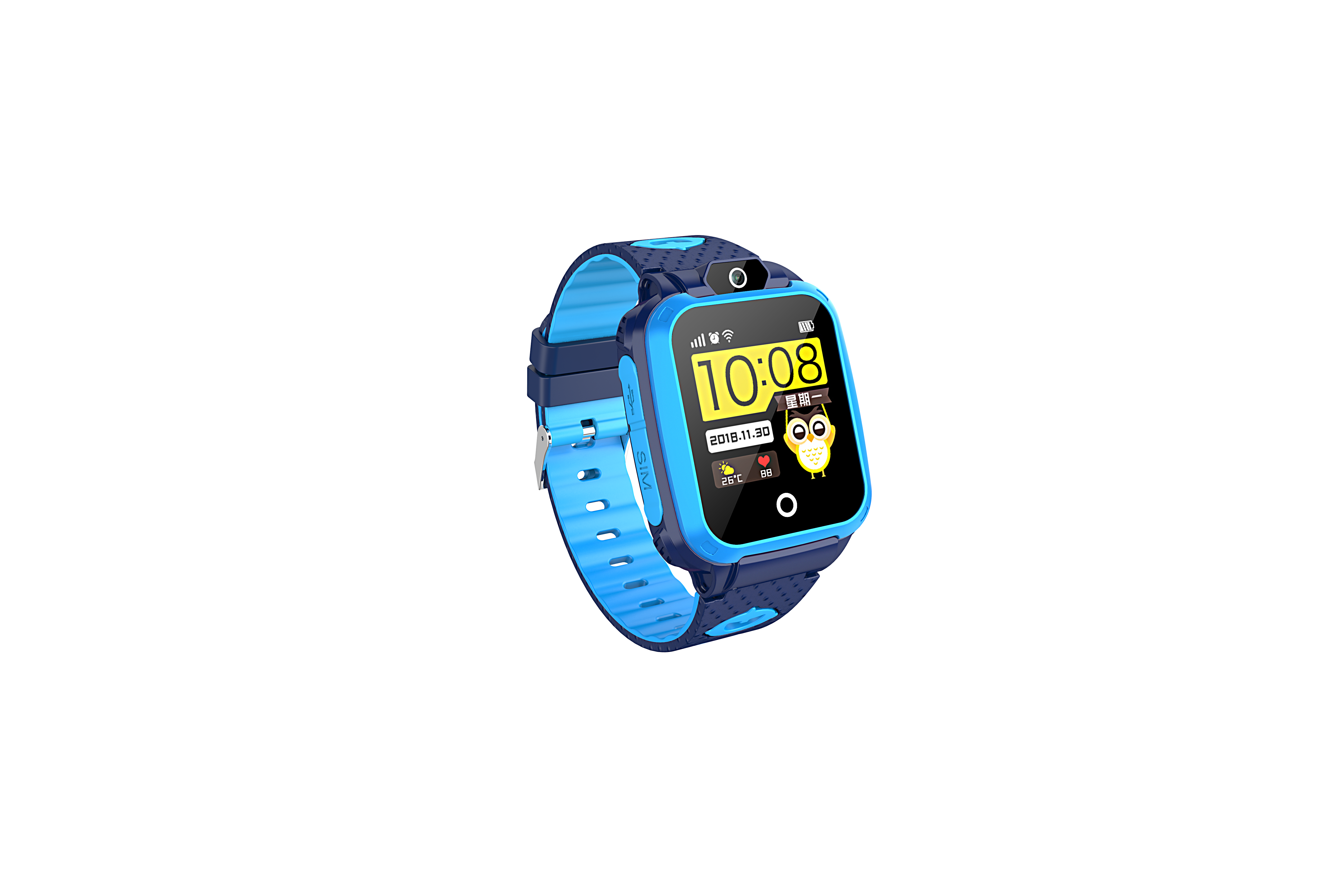 Children's positioning Watch，Telephone watch，GPS locator，
