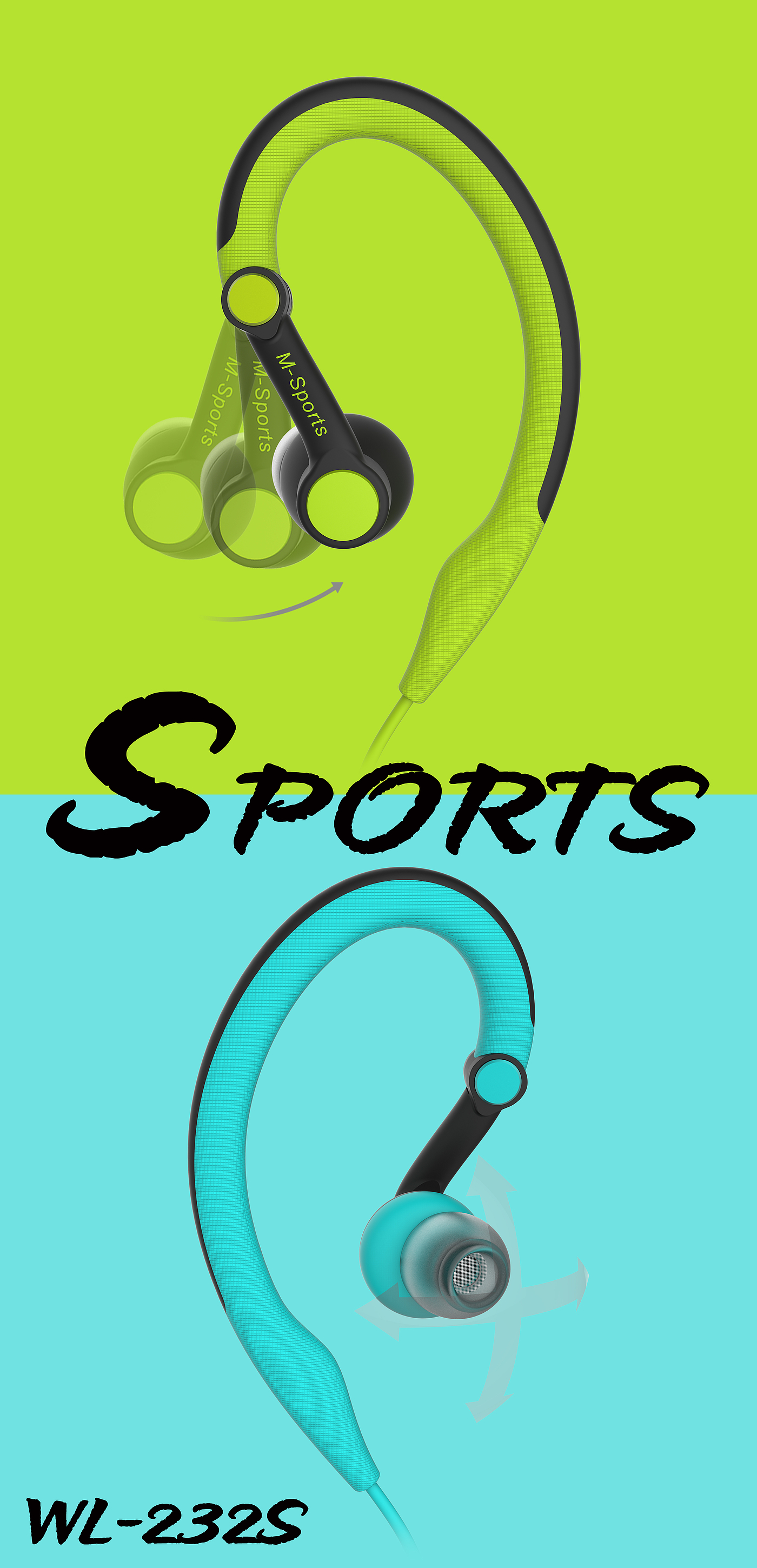 Sports headset，