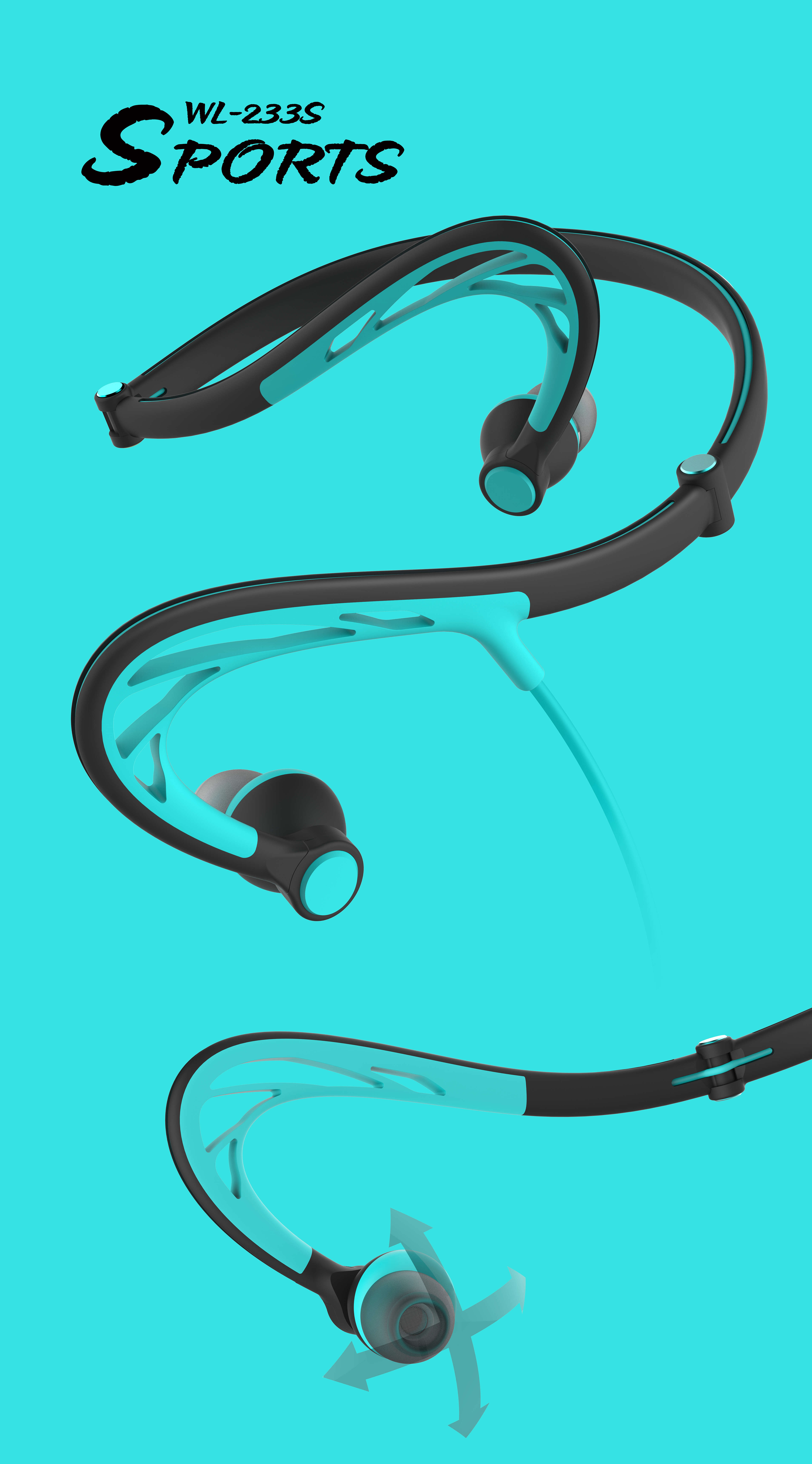 Sports headset，