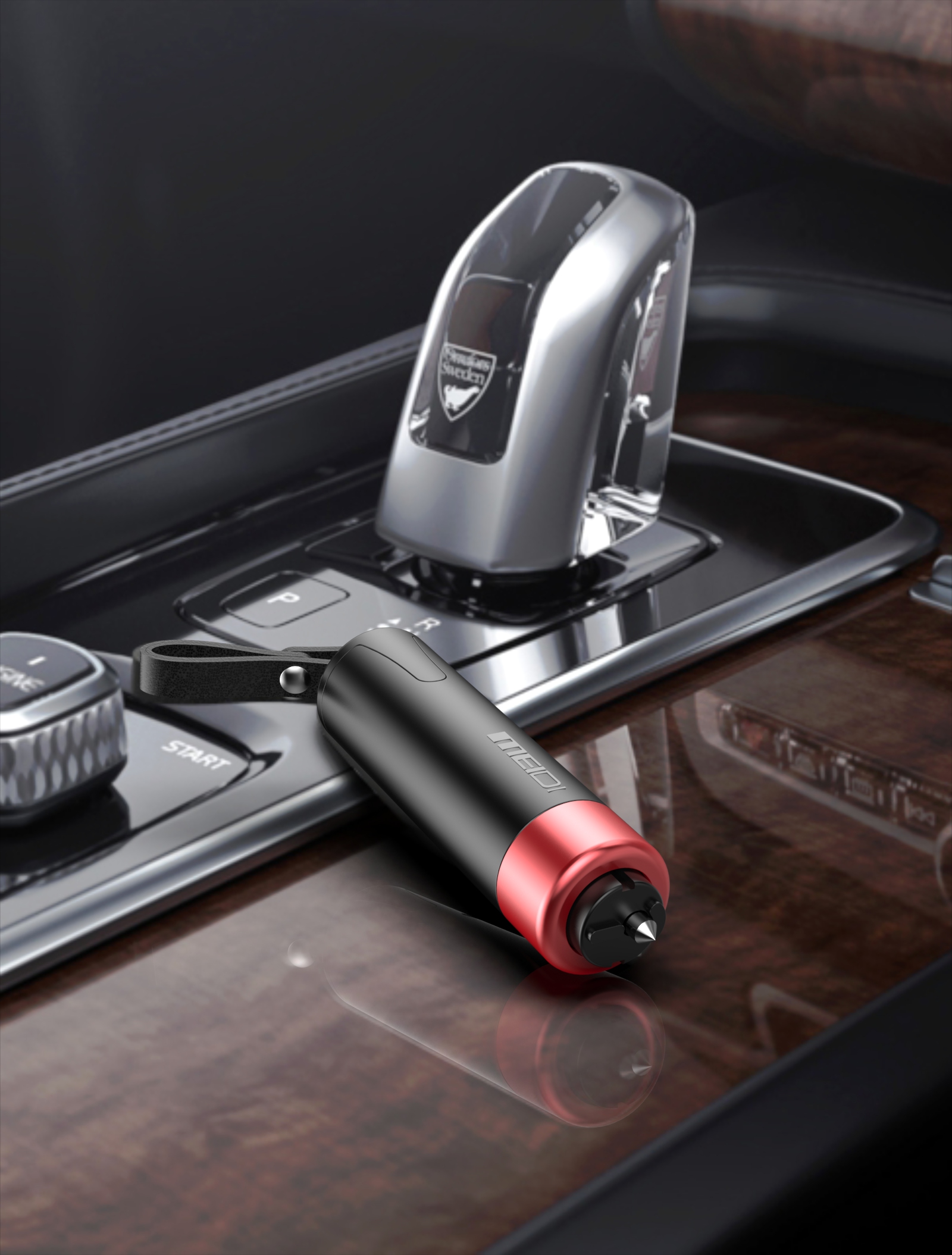 vehicle，Window breaker，Safety hammer，product design，