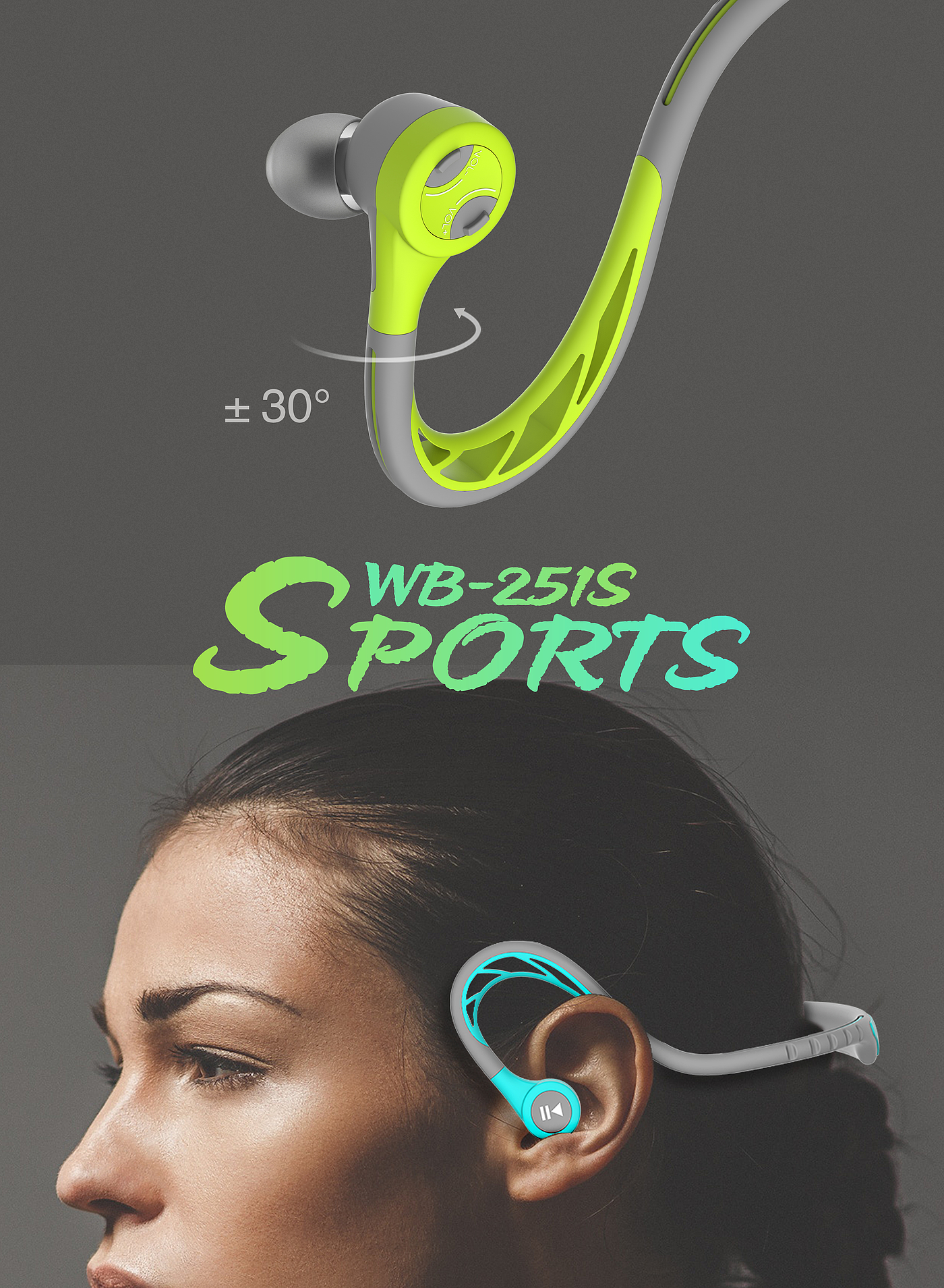 Bluetooth sport headset，