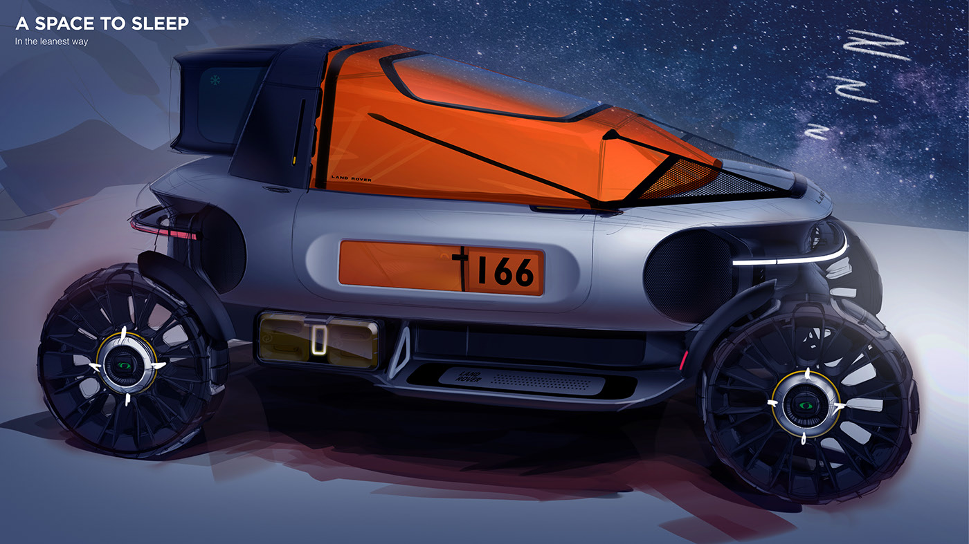 Night mode，small-scale，Wagon，LAND ROVER，