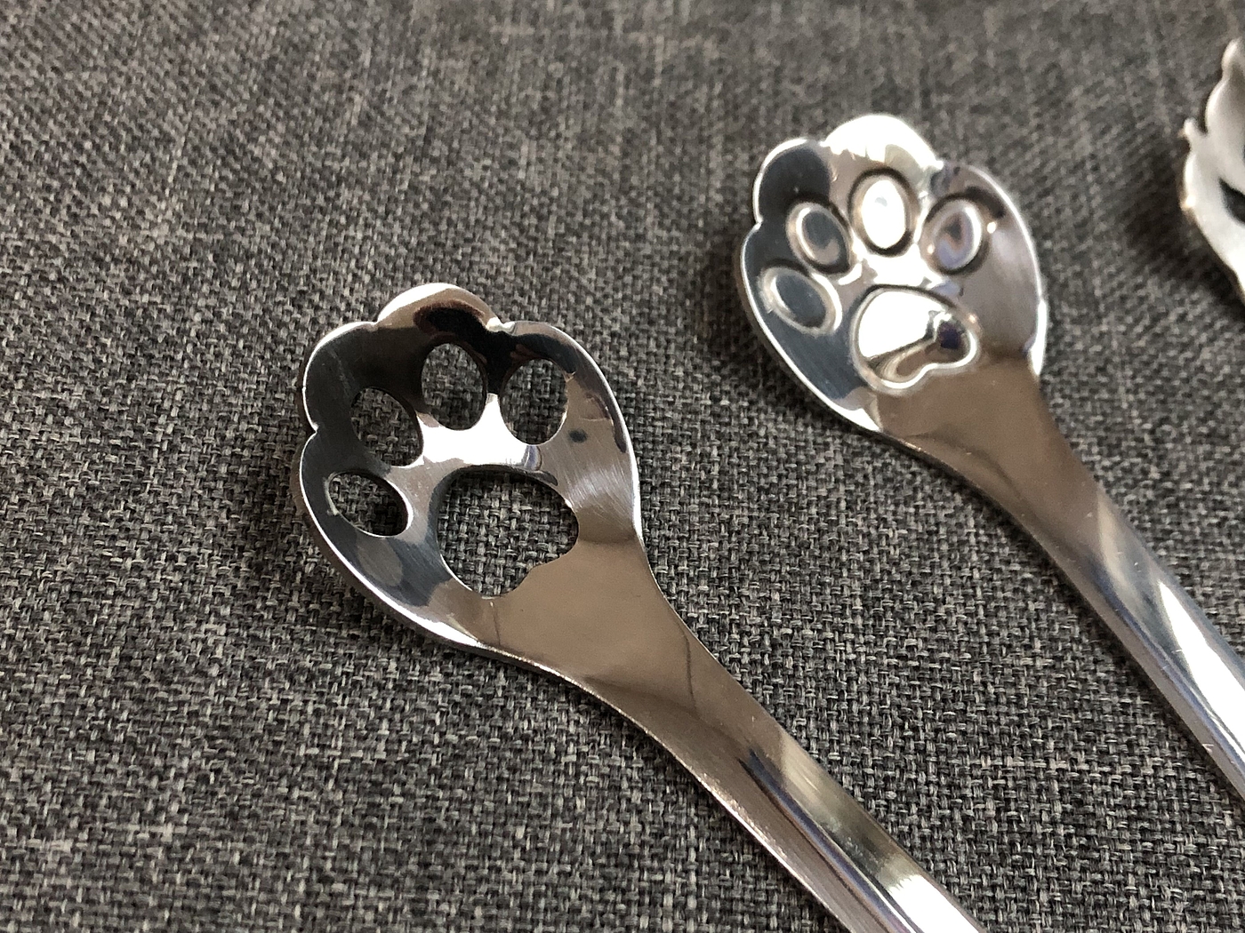 Cat claw spoon，304 stainless steel，Creative tableware，Coffee spoon，A stirring spoon，