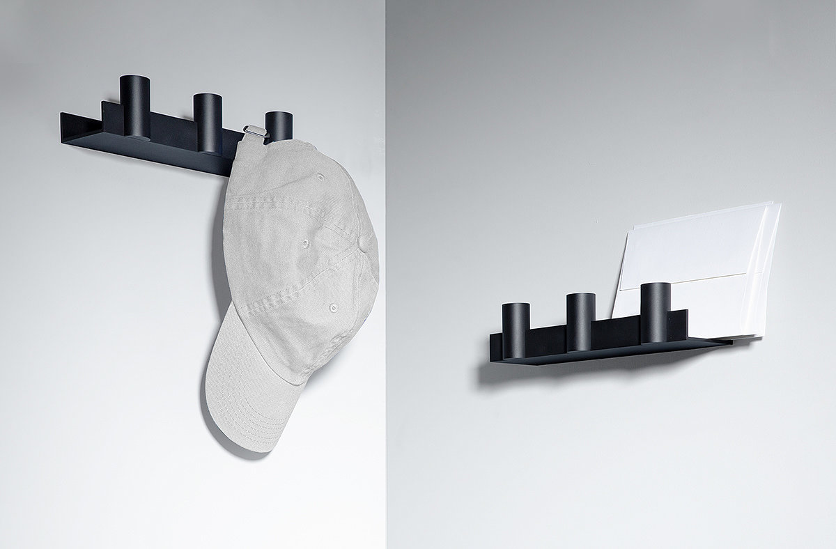 a hook，Metal，Pillar Coat Hook，