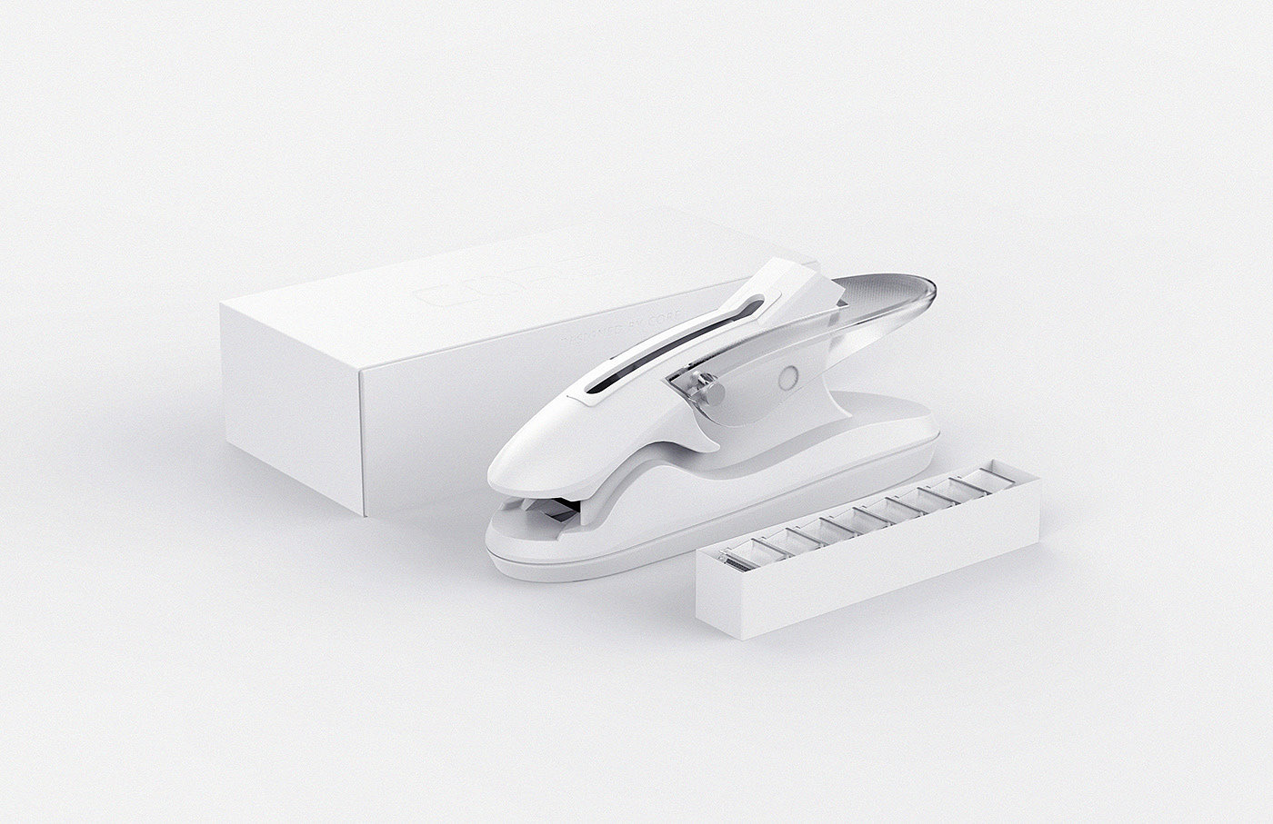 stapler，concise，Ergonomics，Nailless，