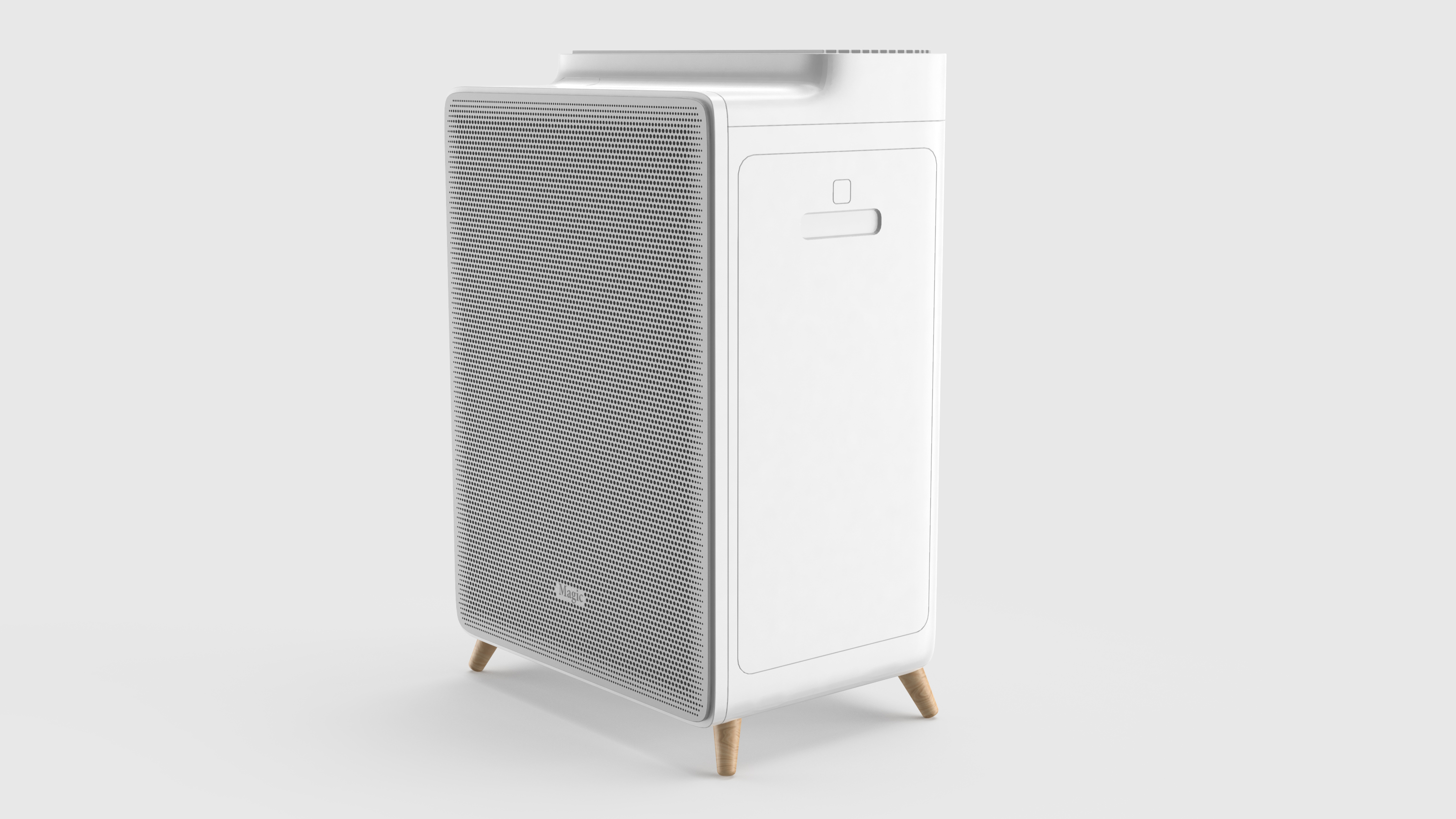 air，purifier，Render，modeling，
