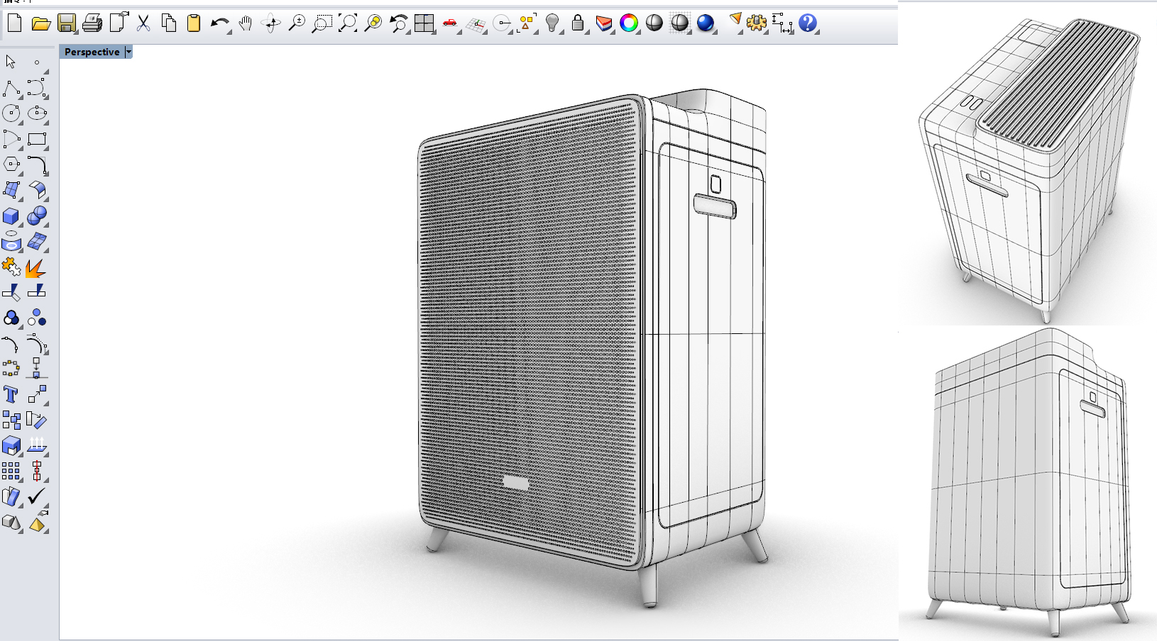 air，purifier，Render，modeling，
