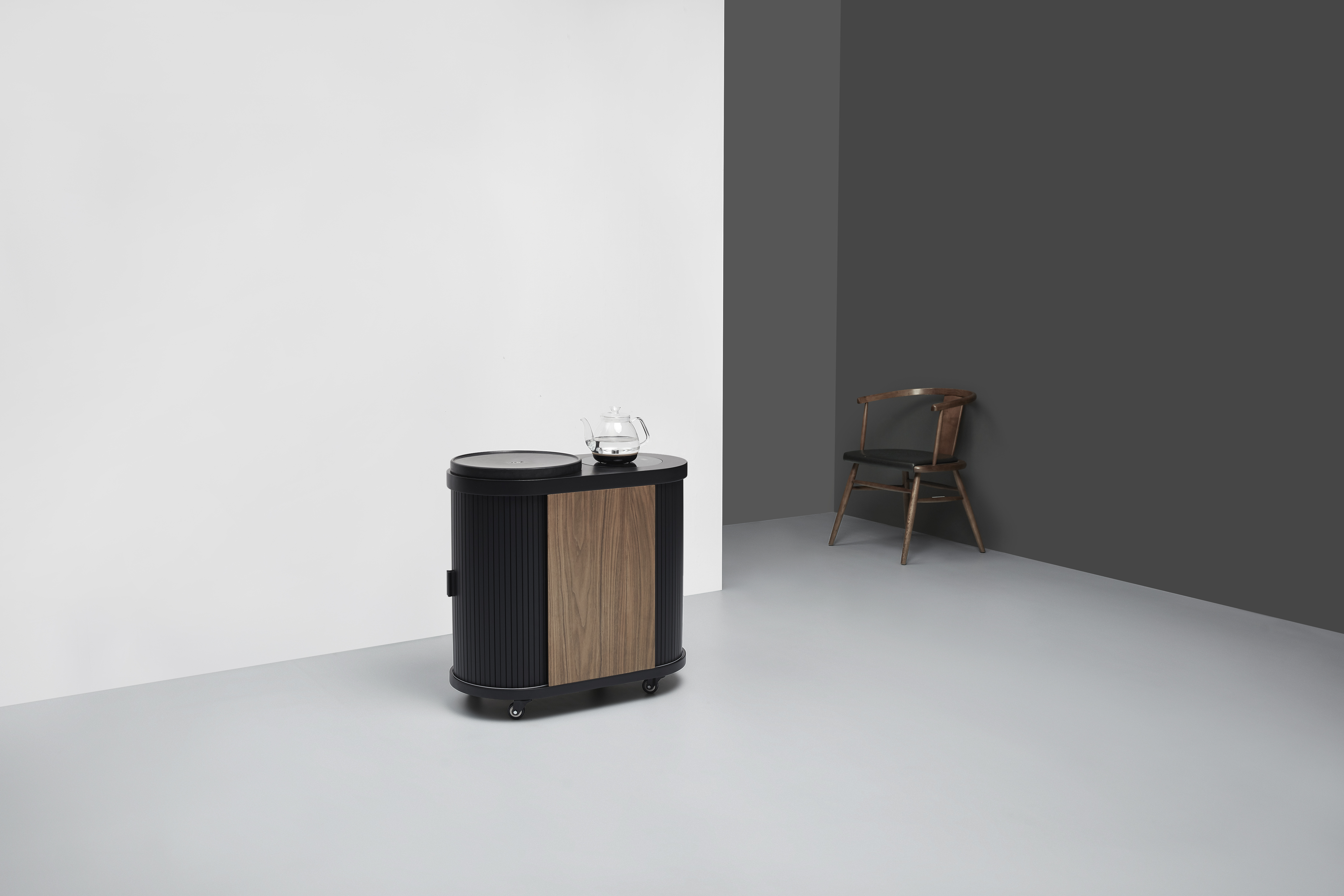 furniture design ，Tea life，Into a simple life，Modern furniture design，Mobile tea cart，