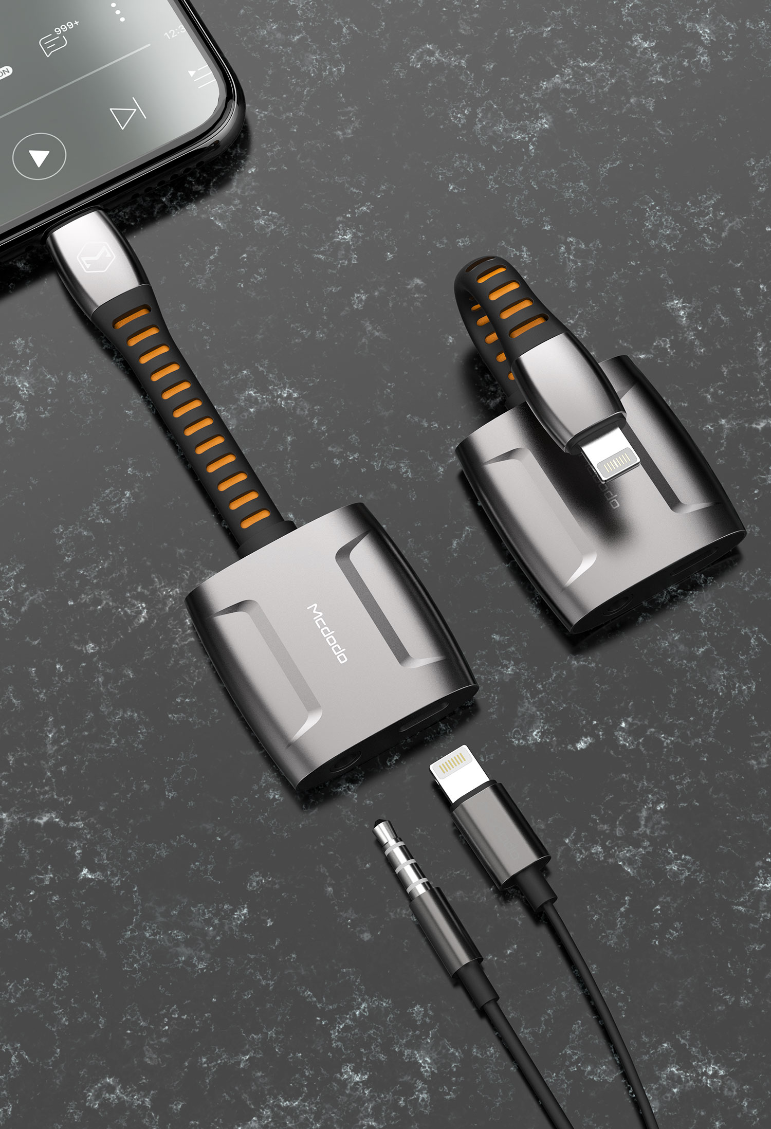 a piece of thread，