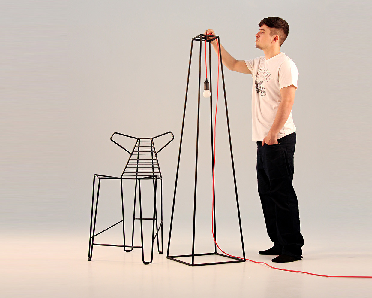 Floor lamp，product design，industrial design，Modern beauty，originality，