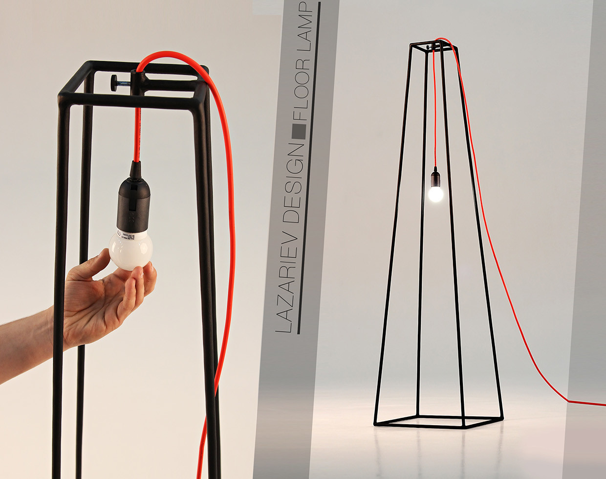 Floor lamp，product design，industrial design，Modern beauty，originality，