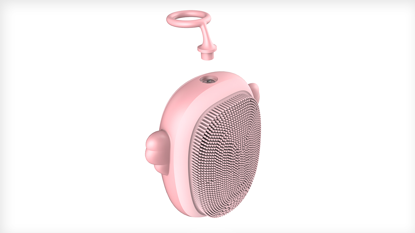 industrial design，product design，Design of pore cleaning instrument，Cleanser design，
