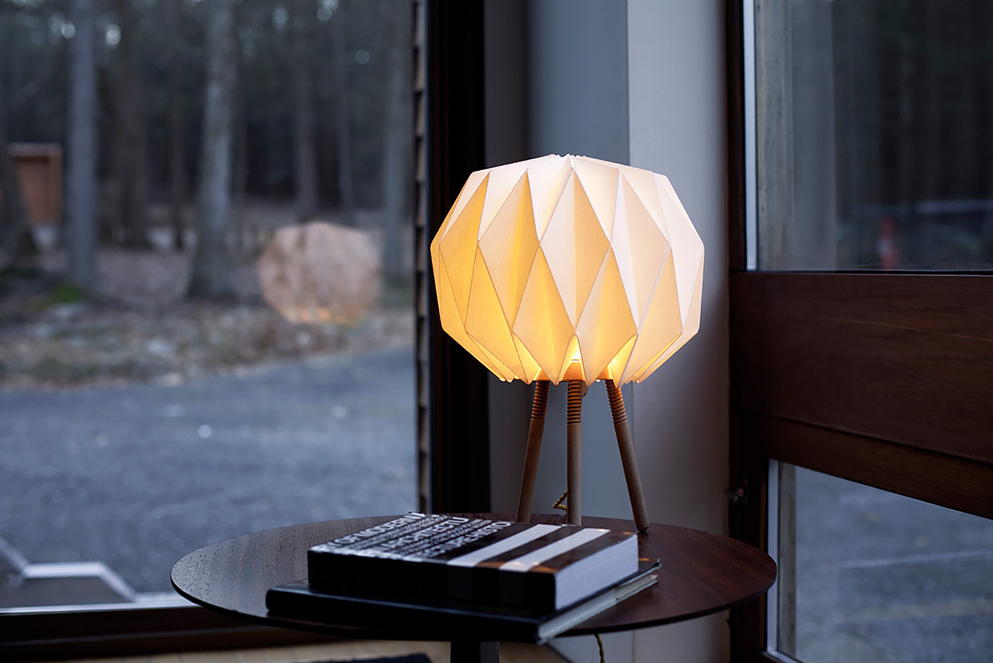 Desk lamp，Origami，Home Furnishing，Simplicity，originality，
