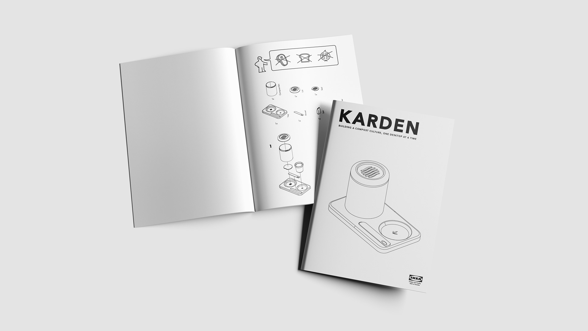 Carden，compost，IKEA，