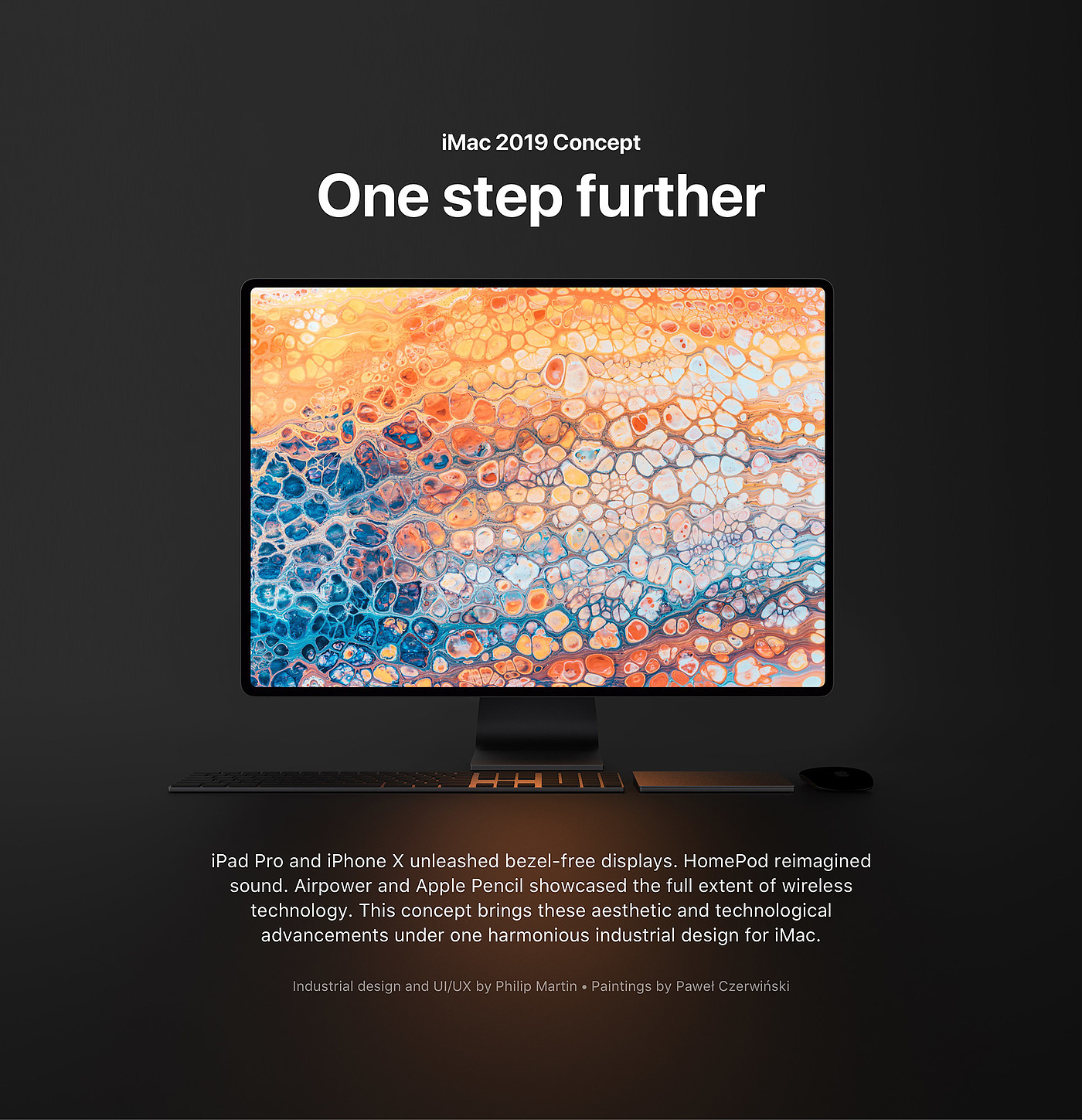 concept，two thousand and nineteen，imac，