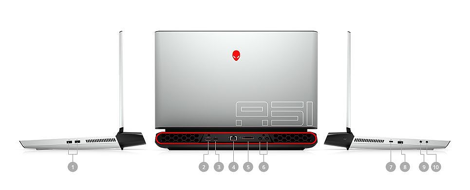 2019 red dot award，Notebook computer，computer，Alienware Area-51m，2019 red dot product design award，