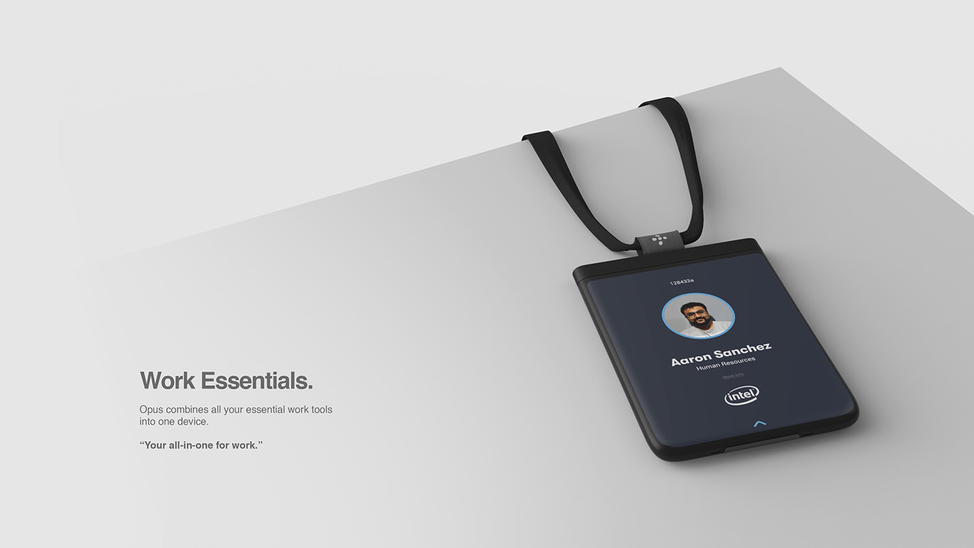 Work card，office，Convenient and compact，opus，