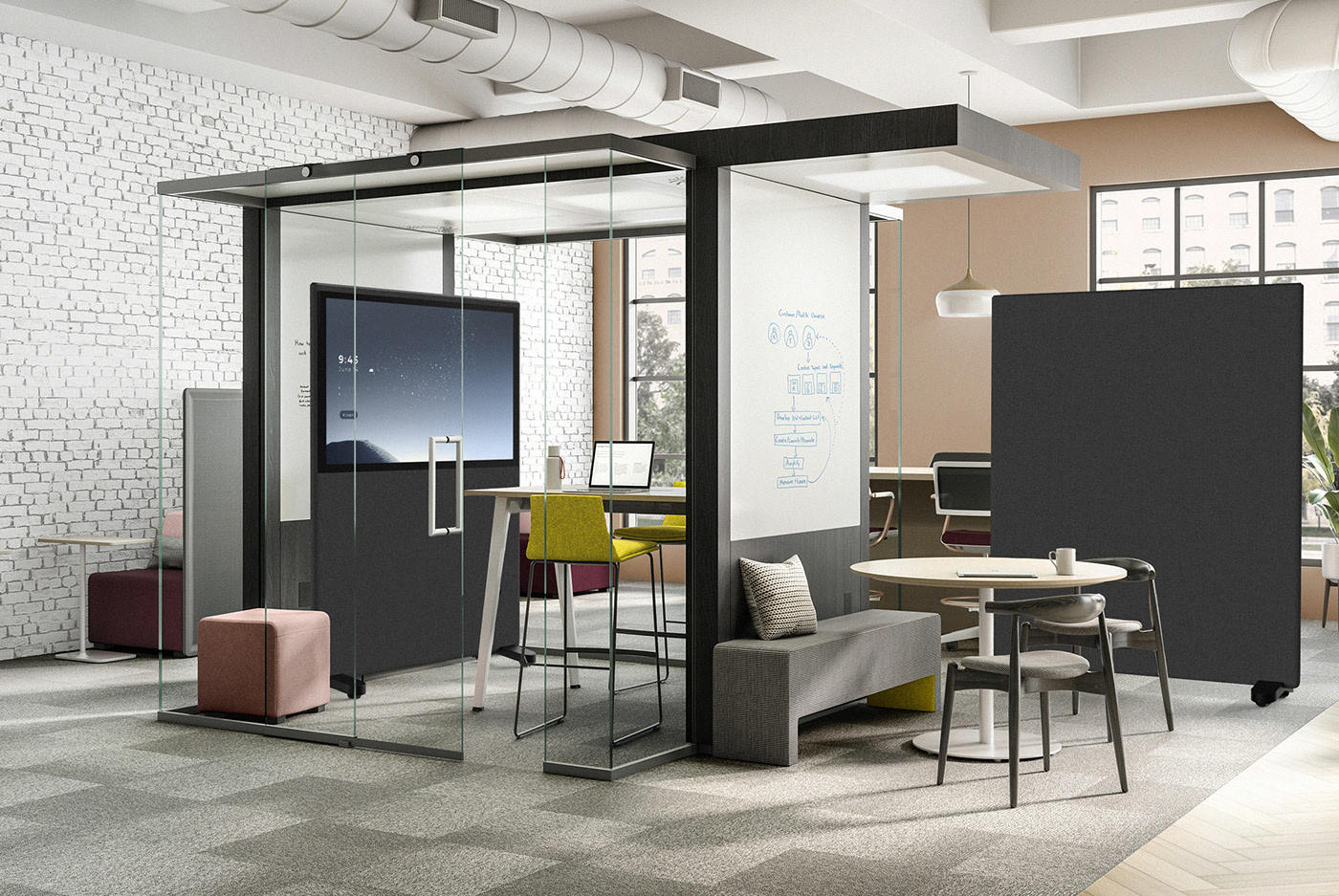 Work card，office，Convenient and compact，opus，