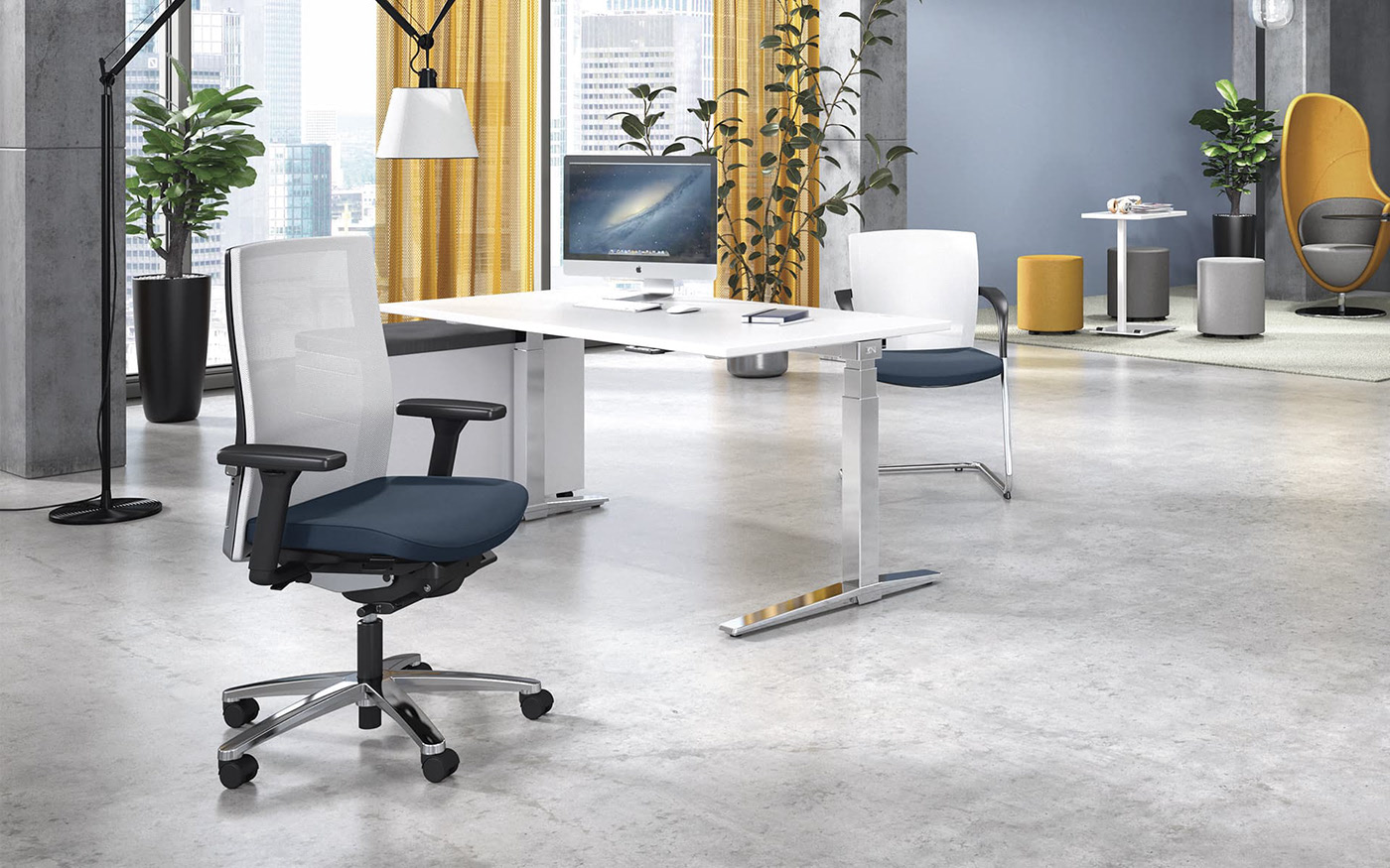 办公室座椅,座椅,极简,人体工程学,okay ii