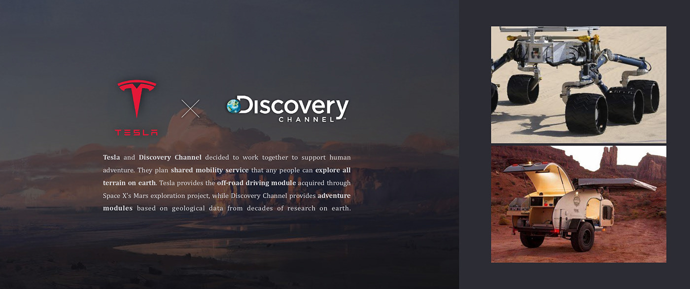 Tesla，Adventure channel，Exploration vehicle，