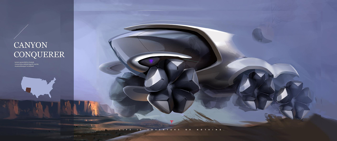 Tesla，Adventure channel，Exploration vehicle，