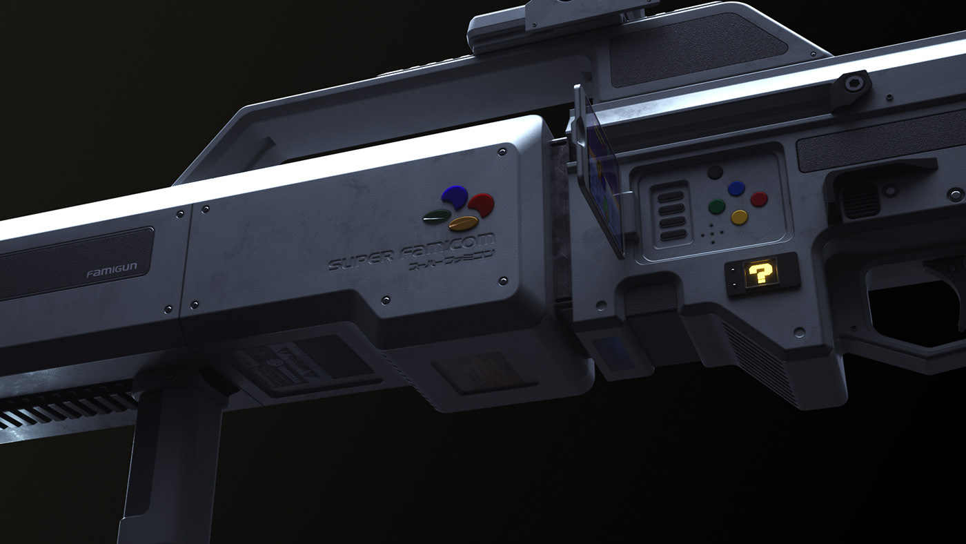 gun，game，fictitious，Super FamiGUN，Nintendo，