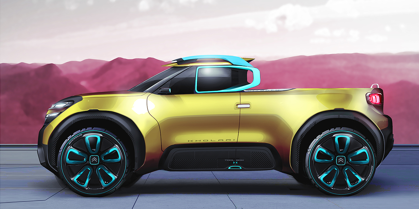 design sketch，2017，Citroen，