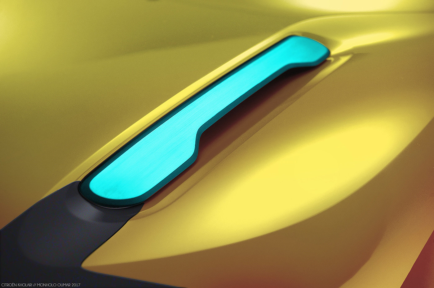 design sketch，2017，Citroen，