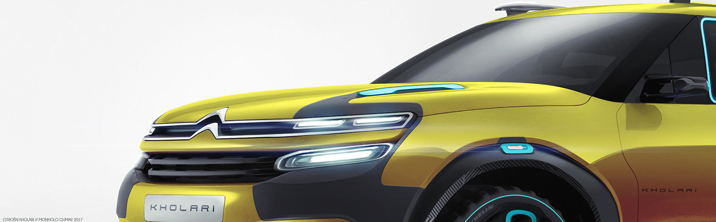 design sketch，2017，Citroen，