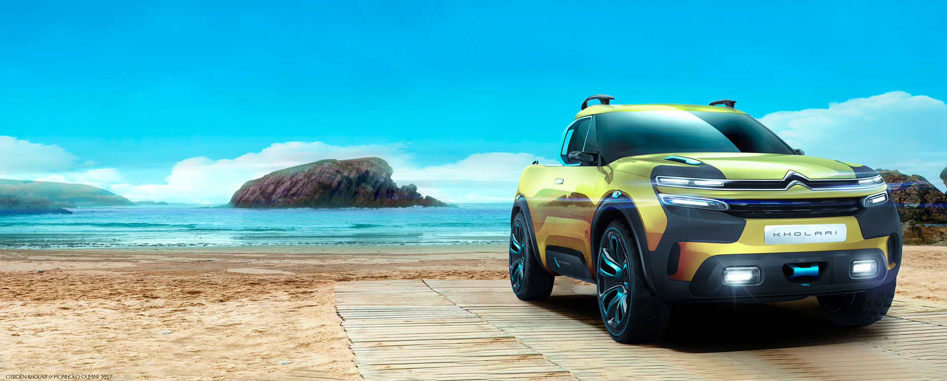 design sketch，2017，Citroen，