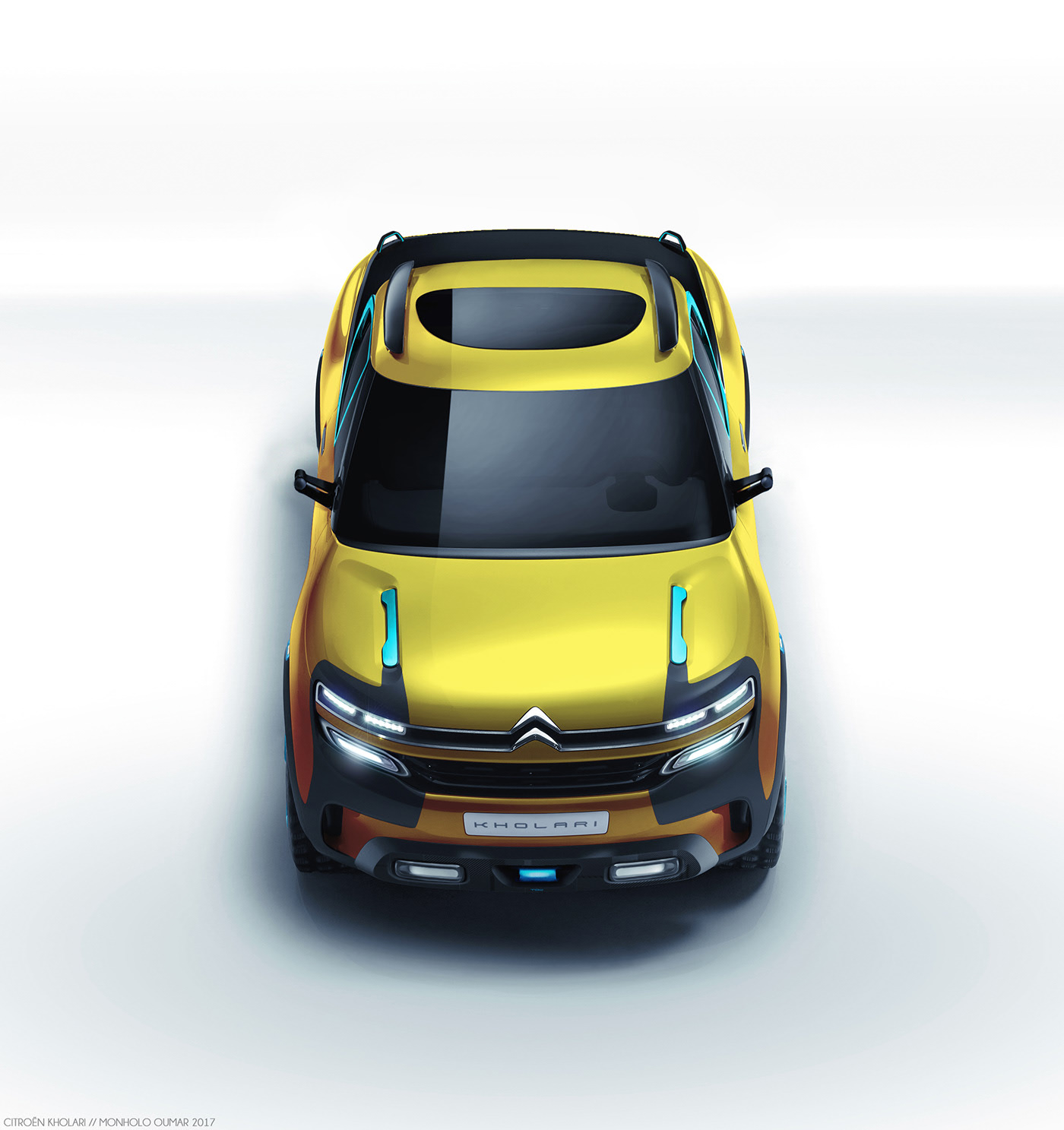 design sketch，2017，Citroen，