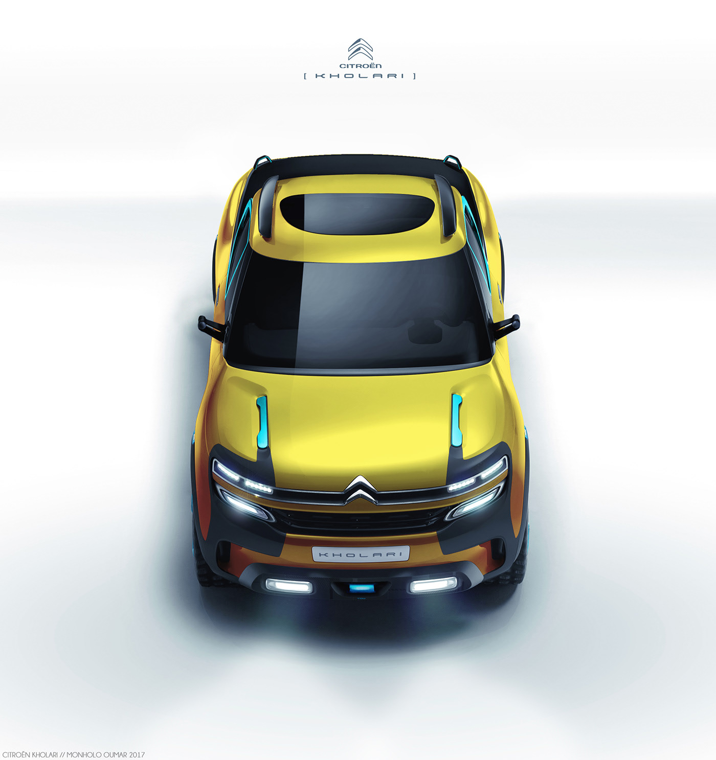 design sketch，2017，Citroen，