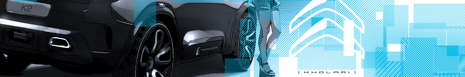 design sketch，2017，Citroen，