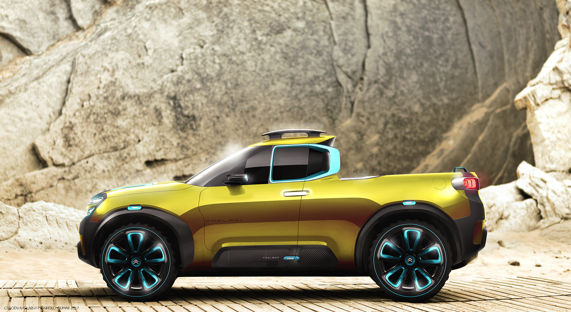 design sketch，2017，Citroen，