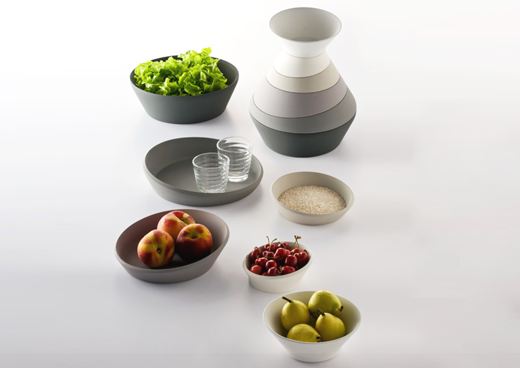 black，multi-function，Tableware three piece set，