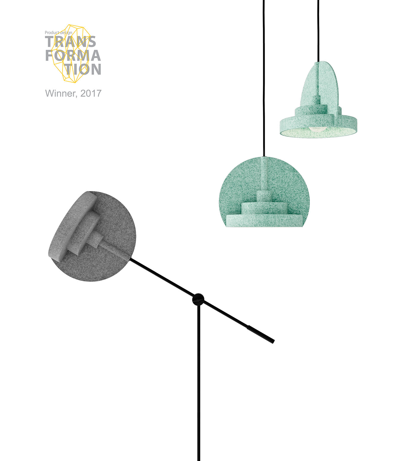 PATA Lamps，lamps and lanterns，felt，