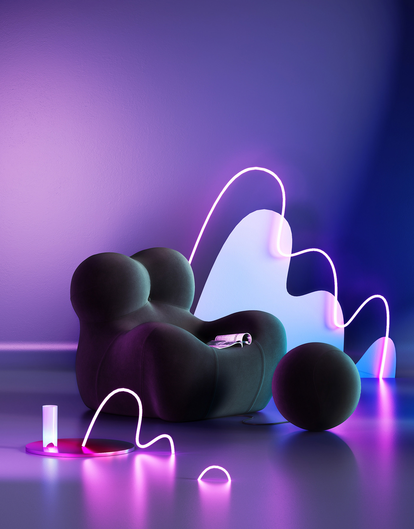 Digital art，lighting，color，