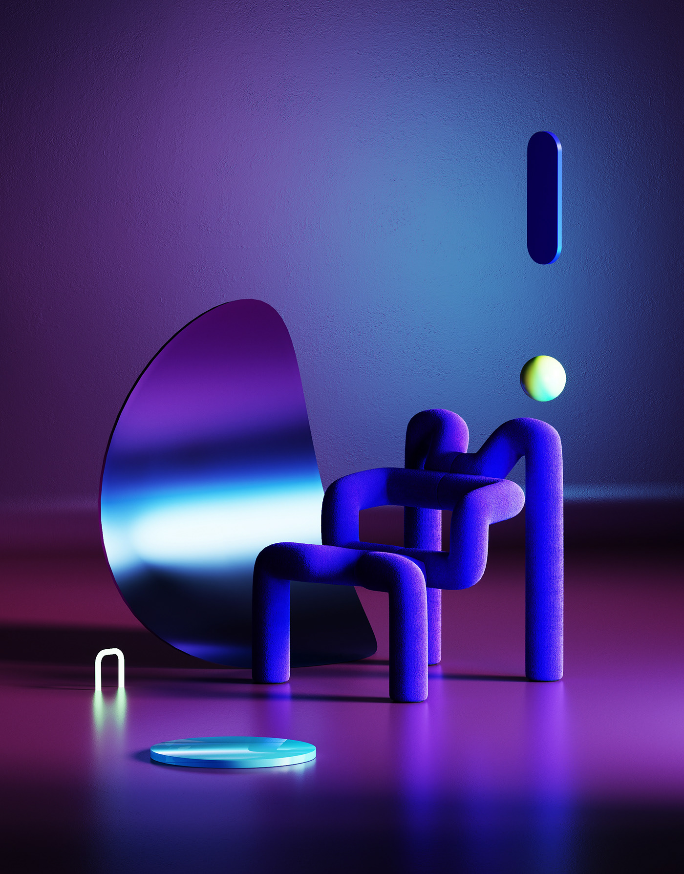 Digital art，lighting，color，