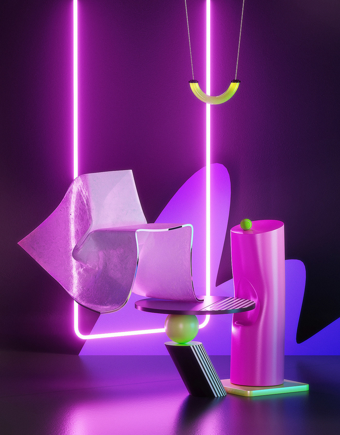 Digital art，lighting，color，
