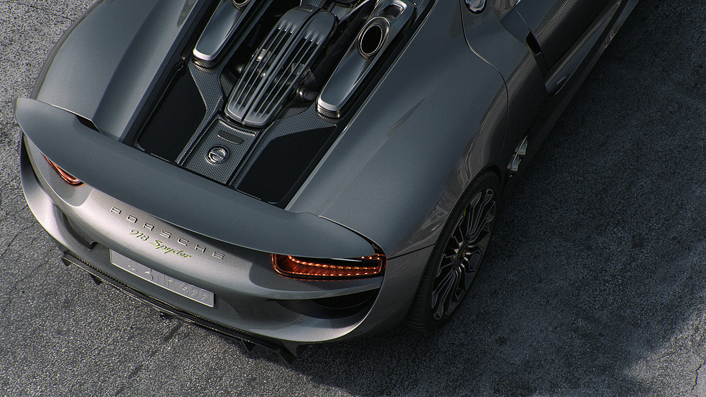 3d，Automatic design，Interior，Porsche，automobile，