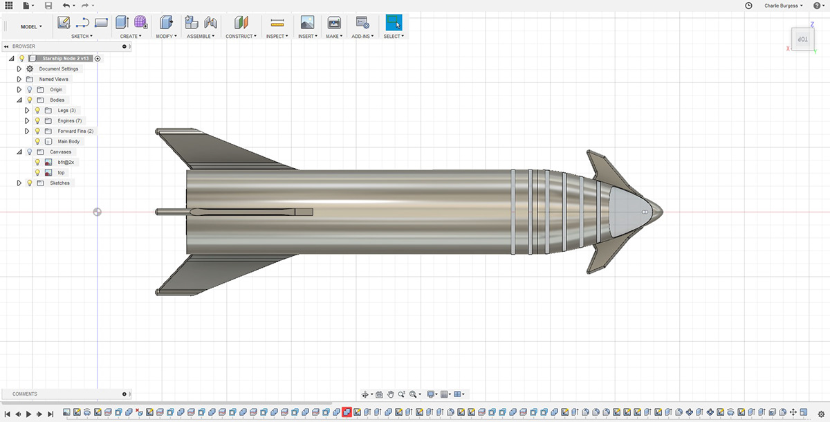 Mars，rocket，Model，Rendering，