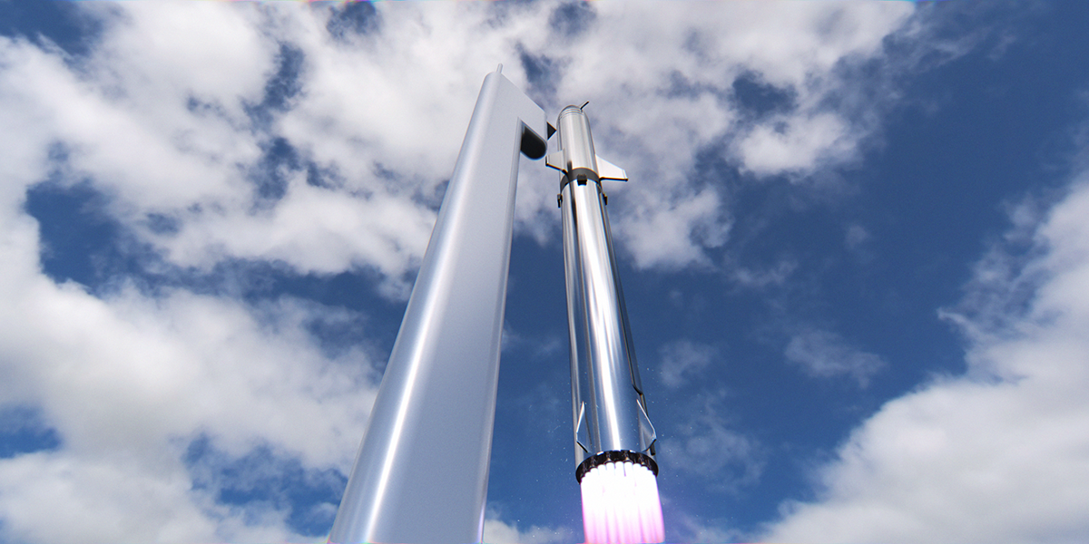 Mars，rocket，Model，Rendering，